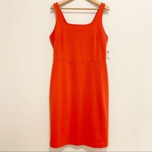 Old Navy Scoop Neck Fitted Sheath Tank Dress